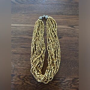 “Gold” statement necklace